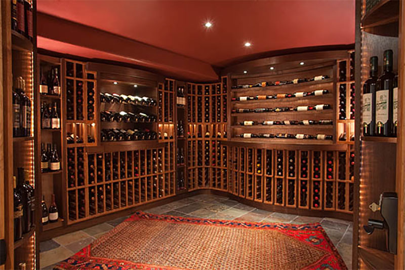 A Private Wine Cellar filled with Luxury